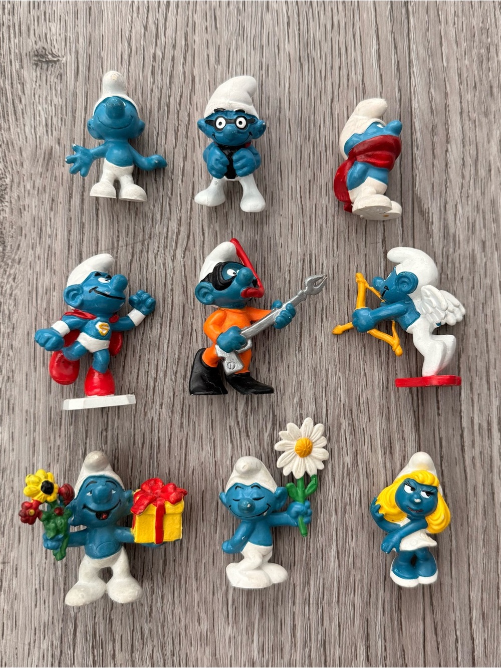 Vintage ASSORTED Lot Smurfs Peyo Schleich PVC Figures West Germany